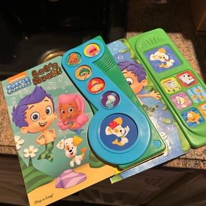 Bubble guppies sound books lot
